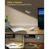 imageGlocusent 16 LED Mini Book Light for Reading in Bed Clip On Reading Light Rechargeable ampamp Long Lasting for 80Hrs 3 Colors ampamp 5 Brightness Levels Perfect Reader Gifts Book Lovers Kids GreenWhite