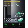 imageGlocusent 16 LED Mini Book Light for Reading in Bed Clip On Reading Light Rechargeable ampamp Long Lasting for 80Hrs 3 Colors ampamp 5 Brightness Levels Perfect Reader Gifts Book Lovers Kids GreenGreen