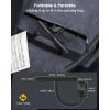 imageGlocusent 57 LED Super Bright Music Stand Light Eye Caring Clipon Piano Light 3 Color ampamp 5 Brightness USBC Rechargeable Long Lasting up to 140 Hrs Perfect for The Piano Sheet MusicBlackWider Light Bar