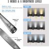 imageGlocusent Book Light 3Color ampamp 6Brightness Reading Light Bendable Neck Light 80hr Lasting Rechargeable Lamp Perfect Book Light for Reading in Bed Knitting Camping Repairing Book Lovers GiftsGray