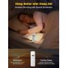 imageGlocusent Book Light Reading Light with Sleep Aid ampamp Timer 5 BrightnessLevel ampamp 3Color Upgraded USBC Rechargeable Clipon Book Lamp Portable Book Light Reading at Night for Book LoversWhite
