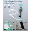 imageGlocusent Book Light Reading Light with Sleep Aid ampamp Timer 5 BrightnessLevel ampamp 3Color Upgraded USBC Rechargeable Clipon Book Lamp Portable Book Light Reading at Night for Book LoversSky Blue