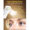 imageGlocusent Book Light Reading Light with Sleep Aid ampamp Timer 5 BrightnessLevel ampamp 3Color Upgraded USBC Rechargeable Clipon Book Lamp Portable Book Light Reading at Night for Book LoversWhite