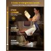 imageGlocusent Book Light Reading Light with Sleep Aid ampamp Timer 5 BrightnessLevel ampamp 3Color Upgraded USBC Rechargeable Clipon Book Lamp Portable Book Light Reading at Night for Book LoversWhite