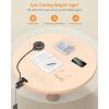 imageGlocusent Clip on Light 72LED Clip on Lamp with Amber Night Light 3 Colors ampamp 5 Brightness Bed Lamp 30Min Auto Off Timer Perfect Eye Charging Reading Lamps for BedBunk BedBlack
