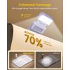 imageGlocusent Extendable Book Lights for Reading at Night 5 Enhanced Brightness ampamp 3 Colors with Sleep Aid ampamp Timers Clip on USB Rechargeable Reading Light for Books in Bed Ideal Gifts for Book LoversPurple