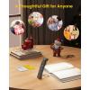 imageGlocusent Extendable Book Lights for Reading at Night 5 Enhanced Brightness ampamp 3 Colors with Sleep Aid ampamp Timers Clip on USB Rechargeable Reading Light for Books in Bed Ideal Gifts for Book LoversGray