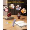 imageGlocusent Extendable Book Lights for Reading at Night 5 Enhanced Brightness ampamp 3 Colors with Sleep Aid ampamp Timers Clip on USB Rechargeable Reading Light for Books in Bed Ideal Gifts for Book LoversPurple