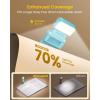 imageGlocusent Extendable Book Lights for Reading at Night 5 Enhanced Brightness ampamp 3 Colors with Sleep Aid ampamp Timers Clip on USB Rechargeable Reading Light for Books in Bed Ideal Gifts for Book LoversBlue