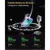 imageGlocusent Horizontal ETHead Book Light for Reading in Bed Eye Caring CRI 95 3 Colors ampamp 5 Brightness Rechargeable Long Lasting Reading Light 14Oz Lightweight ampamp Portable Perfect for Book LoversPurple