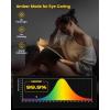 imageGlocusent Horizontal ETHead Book Light for Reading in Bed Eye Caring CRI 95 3 Colors ampamp 5 Brightness Rechargeable Long Lasting Reading Light 14Oz Lightweight ampamp Portable Perfect for Book LoversGray