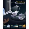 imageGlocusent Posh Premium Book Light for Reading in Bed with Timer 16LED Rechargeable Reading Light Runs 160hrs 1800K Eyecaring Clip on Book Light 3 Colors ampamp 5 Brightness Levels Perfect for ReadersPurple