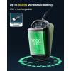 imageGlocusent Posh Premium Book Light for Reading in Bed with Timer 16LED Rechargeable Reading Light Runs 160hrs 1800K Eyecaring Clip on Book Light 3 Colors ampamp 5 Brightness Levels Perfect for ReadersGreen