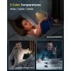 imageGlocusent Posh Premium Book Light for Reading in Bed with Timer 16LED Rechargeable Reading Light Runs 160hrs 1800K Eyecaring Clip on Book Light 3 Colors ampamp 5 Brightness Levels Perfect for ReadersBlack
