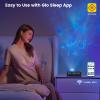 imageGlocusent Star Projector ampamp White Noise Sound Machine with 60 Soothing Sounds for Deep Sleep Galaxy Projector with HiFi Quality Bluetooth Speaker for Bedroom Work with App 24Ghz WiFi