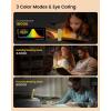 imageGlocusent USB Rechargeable Book Light for Reading in Bed Portable Clipon LED Reading Light 3 Amber Colors ampamp 5 Brightness Dimmable Compact ampamp Long Lasting Perfect for Book Lovers KidsGreen
