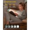 imageGlocusent USB Rechargeable Book Light for Reading in Bed Portable Clipon LED Reading Light 3 Amber Colors ampamp 5 Brightness Dimmable Compact ampamp Long Lasting Perfect for Book Lovers KidsBlue