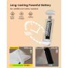 imageGlocusent USB Rechargeable Book Light for Reading in Bed Portable Clipon LED Reading Light 3 Amber Colors ampamp 5 Brightness Dimmable Compact ampamp Long Lasting Perfect for Book Lovers KidsWhite