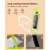imageGlocusent USB Rechargeable Book Light for Reading in Bed Portable Clipon LED Reading Light 3 Amber Colors ampamp 5 Brightness Dimmable Compact ampamp Long Lasting Perfect for Book Lovers KidsGreen