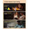 imageGlocusent USB Rechargeable Book Light for Reading in Bed Portable Clipon LED Reading Light 3 Amber Colors ampamp 5 Brightness Dimmable Compact ampamp Long Lasting Perfect for Book Lovers KidsPurple