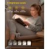 imageGlocusent USB Rechargeable Book Light for Reading in Bed Portable Clipon LED Reading Light 3 Amber Colors ampamp 5 Brightness Dimmable Compact ampamp Long Lasting Perfect for Book Lovers KidsWhite