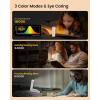 imageGlocusent USB Rechargeable Book Light for Reading in Bed Portable Clipon LED Reading Light 3 Amber Colors ampamp 5 Brightness Dimmable Compact ampamp Long Lasting Perfect for Book Lovers KidsWhite