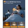 imageGlocusent Willow Book Light for Reading in Bed 10LED Bright Reading Light 3 Colors ampamp 3 Brightness Rechargeable Book Light Lasts for 80hr Lightweight Clip on Book Light Perfect for Book LoversGreen