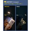 imageGlocusent Willow Book Light for Reading in Bed 10LED Bright Reading Light 3 Colors ampamp 3 Brightness Rechargeable Book Light Lasts for 80hr Lightweight Clip on Book Light Perfect for Book LoversPurple