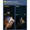 imageGlocusent Willow Book Light for Reading in Bed 10LED Bright Reading Light 3 Colors ampamp 3 Brightness Rechargeable Book Light Lasts for 80hr Lightweight Clip on Book Light Perfect for Book LoversWhite