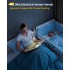 imageGlocusent Willow Book Light for Reading in Bed 10LED Bright Reading Light 3 Colors ampamp 3 Brightness Rechargeable Book Light Lasts for 80hr Lightweight Clip on Book Light Perfect for Book LoversPurple