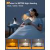 imageGlocusent Willow Book Light for Reading in Bed 10LED Bright Reading Light 3 Colors ampamp 3 Brightness Rechargeable Book Light Lasts for 80hr Lightweight Clip on Book Light Perfect for Book LoversBlue