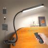 imageGlocusent 5W MultiPurpose Clip On Light 38 LED Eye Caring Reading Bed Lamp 5 Color ampamp 5 Brightness with a Remote 30Min Auto Off Timer Perfect for Bed ReadingStudyingWorkingBlack