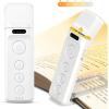 imageGlocusent Book Light Reading Light with Sleep Aid ampamp Timer 5 BrightnessLevel ampamp 3Color Upgraded USBC Rechargeable Clipon Book Lamp Portable Book Light Reading at Night for Book LoversWhite