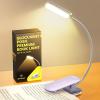 imageGlocusent Posh Premium Book Light for Reading in Bed with Timer 16LED Rechargeable Reading Light Runs 160hrs 1800K Eyecaring Clip on Book Light 3 Colors ampamp 5 Brightness Levels Perfect for ReadersPurple