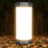 imageGlocusent Survival Camping Lantern 106LED with 5 Brightness Up to 1200LM 3 Modes ampamp SOS Rechargeable Lantern for 80hrs IP68 Waterproof Emergency Lanterns for Power outages GreenGray