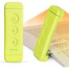 imageGlocusent USB Rechargeable Book Light for Reading in Bed Portable Clipon LED Reading Light 3 Amber Colors ampamp 5 Brightness Dimmable Compact ampamp Long Lasting Perfect for Book Lovers KidsGreen
