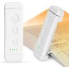 imageGlocusent USB Rechargeable Book Light for Reading in Bed Portable Clipon LED Reading Light 3 Amber Colors ampamp 5 Brightness Dimmable Compact ampamp Long Lasting Perfect for Book Lovers KidsWhite