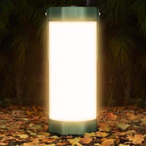 imageGlocusent Survival Camping Lantern 106LED with 5 Brightness Up to 1200LM 3 Modes ampamp SOS Rechargeable Lantern for 80hrs IP68 Waterproof Emergency Lanterns for Power outages GreenGreen