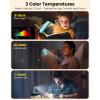 imageGlocusent Rechargeable Book Light 1000 mAh Battery for 160 Hrs 3 Amber Colors ampamp 5 Brightness Stepless Dimming  Reading Lights for Books in Bed Clip on Book Lights for Bookworms KidsBlue