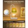 imageGlocusent RGB Candle Warmer Lamp with Timer Dimmable ampamp 7 Colors Height Adjustable Christmas Birthday Gifts for Mom Women Her Wax Melt Warmer for Jar Candles House Warming Room Home Office Decor