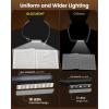 imageGlocusent Book Light 100Hrs Long Lasting Rechargeable Reading Light 5 Colors ampamp Stepless Dimming Neck Light  Perfect Book Light for Reading in Bed Knitting Book Lovers Gifts