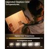 imageGlocusent Ergonomic Neck Light 1200mAh for 100Hrs Runtime Reading Lights for Books in BedStepless Colors ampamp 5 Brightness Levels Rechargeable Book Light Ideal for Reading Knitting Repairing